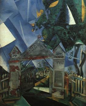 Marc Chagall : Cemetery Gates